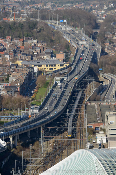 Liège, liaison autoroutière E4O-E25